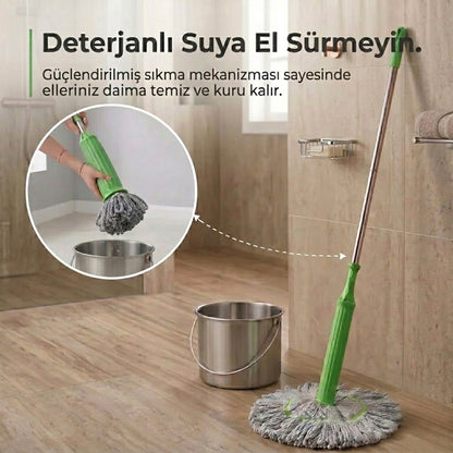 MOPNOVA kendinden sıkmalı mop