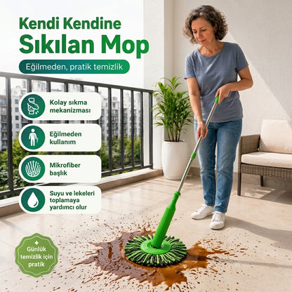 MOPNOVA kendinden sıkmalı mop