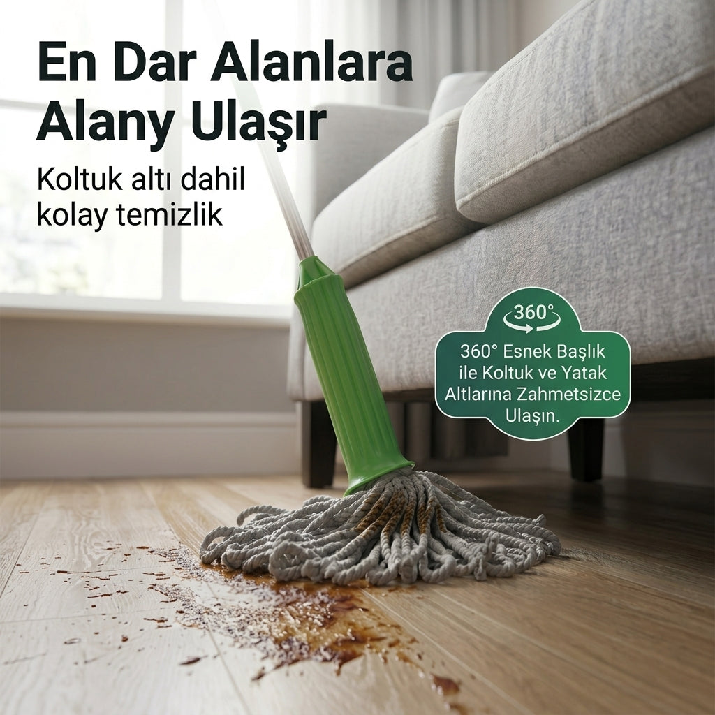 MOPNOVA kendinden sıkmalı mop