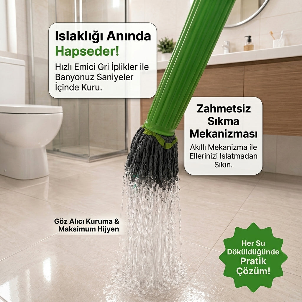 MOPNOVA kendinden sıkmalı mop
